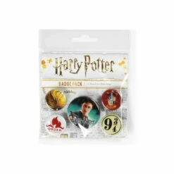 Harry Potter Gryffindor Badge Set (Pack Of 5) For Unisex