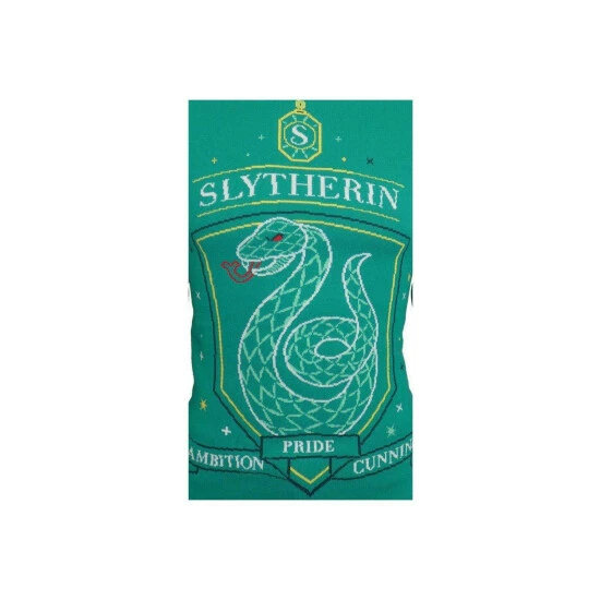 Harry Potter Slytherin Knitted Jumper For Unisex 4 Harry Potter Slytherin Knitted Jumper For Unisex - Image 2