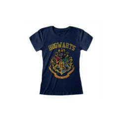 Harry Potter Hogwarts Crest Fitted T-Shirt For Female