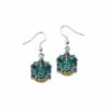 Harry Potter Silver Plated Slytherin Earrings For Unisex -Harry Potter Shop unnamed file 1102