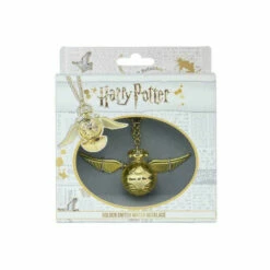 Harry Potter Golden Snitch Necklace For Unisex -Harry Potter Shop unnamed file 1216