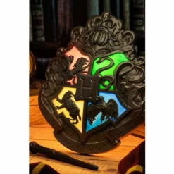 Harry Potter Hogwarts Crest Light With Wand Remote Control For Unisex