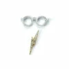 Harry Potter Lightning Bolt & Glasses Badge Set (Pack Of 2) For Unisex -Harry Potter Shop unnamed file 1397