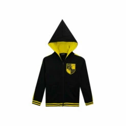 Harry Potter Hufflepuff Hoodie With Pointed Hood For Unisex