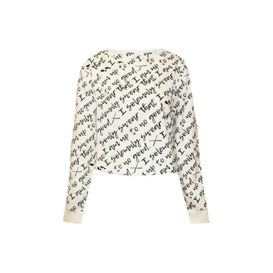 Harry Potter I Do Solemnly Swear Cropped Jumper For Female 4 Harry Potter I Do Solemnly Swear Cropped Jumper For Female - Image 2