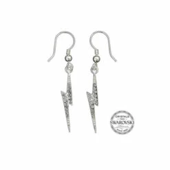 Harry Potter Lightning Bolts Swarovski Earrings For Unisex