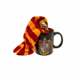 Harry Potter Gryffindor Crest Mug And Sock Set For Unisex
