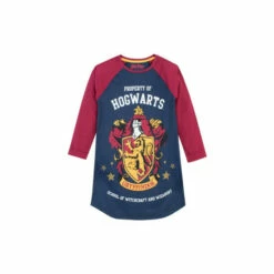 Harry Potter Kids Hogwarts Nightdress For Female