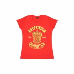 Harry Potter Gryffindor Quidditch Fitted T-Shirt For Female