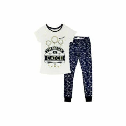 Harry Potter Quidditch Short-Sleeved Pyjamas For Female -Harry Potter Shop unnamed file 1660