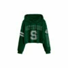 Harry Potter College Slytherin Crop Hoodie For Female -Harry Potter Shop unnamed file 1677