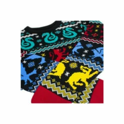 Harry Potter Houses Knitted Christmas Jumper For Unisex -Harry Potter Shop unnamed file 1688