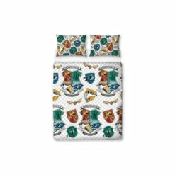 Harry Potter Reversible Grid Duvet Cover Set For Unisex -Harry Potter Shop unnamed file 1734