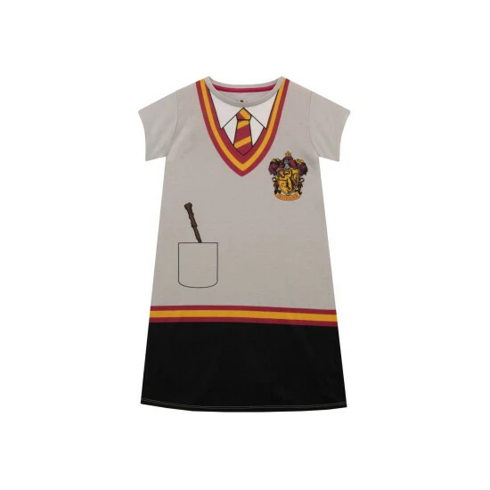 Harry Potter Kids Gryffindor Nightdress For Female 4 Harry Potter Kids Gryffindor Nightdress For Female - Image 3
