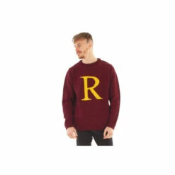 Harry Potter Ron Weasley R Knitted Christmas Jumper For Male