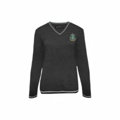 Harry Potter Slytherin House Knitted Jumper For Female