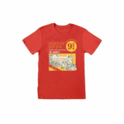 Harry Potter Manual Cover Hogwarts Express T-Shirt For Male