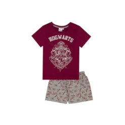 Harry Potter Glitter Short Pyjama Set For Female