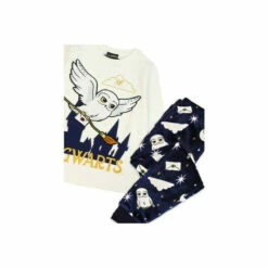 Harry Potter Hedwig Fleece Long Pyjama Set For Female -Harry Potter Shop unnamed file 1974