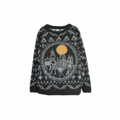 Harry Potter Hogwarts Knitted Christmas Jumper For Female
