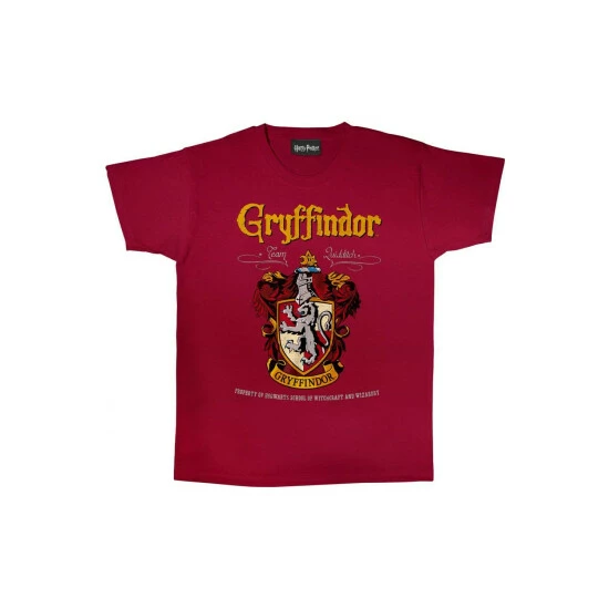 Harry Potter Gryffindor Crest T-Shirt For Male 5 Harry Potter Gryffindor Crest T-Shirt For Male - Image 3