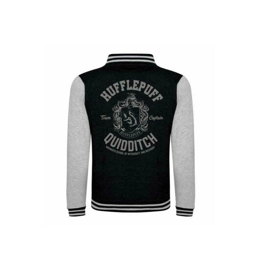 Harry Potter Hufflepuff Varsity Jacket For Unisex 4 Harry Potter Hufflepuff Varsity Jacket For Unisex - Image 2