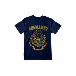 Harry Potter Hogwarts Crest T-Shirt For Male