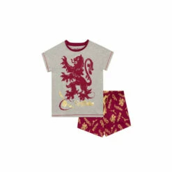 Harry Potter Gryffindor Short Pyjamas For Female