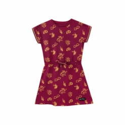 Harry Potter Symbol Print Dress For Female