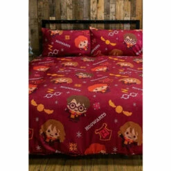 Harry Potter Charming Reversible Christmas Duvet Cover Set For Unisex -Harry Potter Shop unnamed file 48