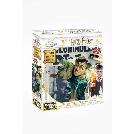 Harry Potter Wanted Double Sided Scratch Off Puzzle For Unisex 9 Harry Potter Wanted Double Sided Scratch Off Puzzle For Unisex - Image 7