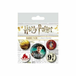 Harry Potter Gryffindor Badge Set (Pack Of 5) For Unisex
