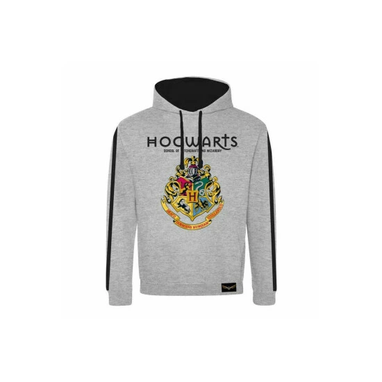 Harry Potter Hogwarts Crest Hoodie For Unisex 3 Harry Potter Hogwarts Crest Hoodie For Unisex