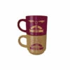 Harry Potter Catch & Keeper Stackable Mug Set (Pack Of 2) For Unisex
