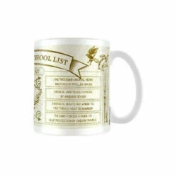 Harry Potter School List Books Hogwarts Mug For Unisex