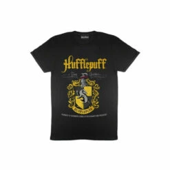 Harry Potter Hufflepuff Crest Boyfriend T-Shirt For Female