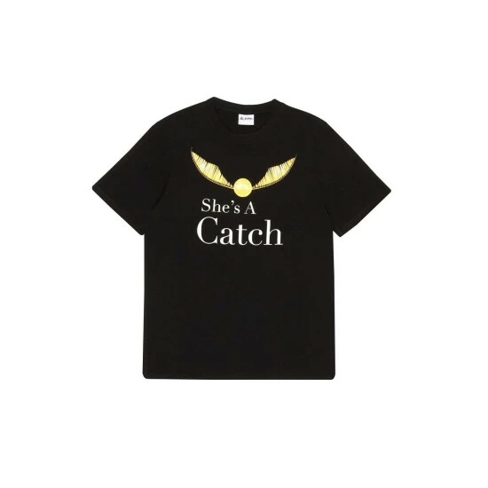 Harry Potter She´s A Catch Boyfriend T-Shirt For Female 3 Harry Potter She´s A Catch Boyfriend T-Shirt For Female