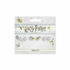 Harry Potter Silver Plated Earring Set For Unisex -Harry Potter Shop unnamed file 960