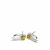 Harry Potter Silver Plated Golden Snitch Earrings For Unisex