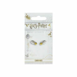 Harry Potter Silver Plated Golden Snitch Earrings For Unisex -Harry Potter Shop unnamed file 969
